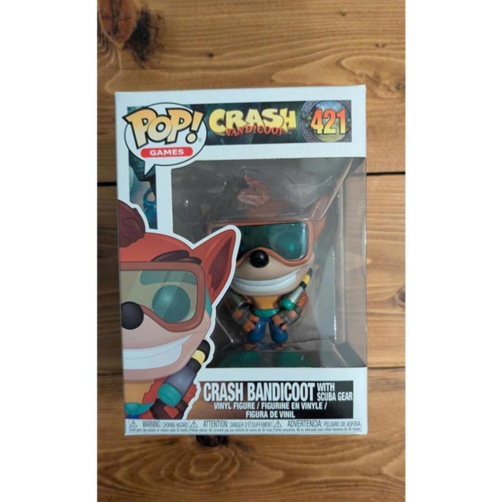 Crash Bandicoot Scuba Funko Pop